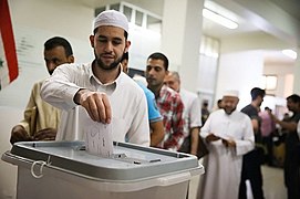 2014 Syrian presidential election day in Damascus (7).jpg