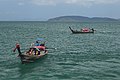 * Nomination Long-tail boats. Views from the ship sailing on the route Ao Nang - Ko Lanta Yai. Krabi Province, Thailand. --Halavar 07:11, 12 July 2017 (UTC) * Promotion Good quality. --Jacek Halicki 07:24, 12 July 2017 (UTC)