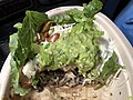 2019-05-04 20 20 34 A partially eaten burrito bowl from Chipotle in the Franklin Farm section of Oak Hill, Fairfax County, Virginia.jpg