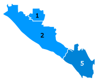 2020 California's 48th congressional district primary results by county supervisorial district
Map legend
Rouda--50-60%
Rouda--40-50% 2020CA48primary.svg