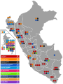 Results of the 2021 Peruvian parliamentary election.