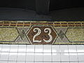 Мозаика с числом "23"