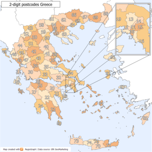 Postal Codes In Greece