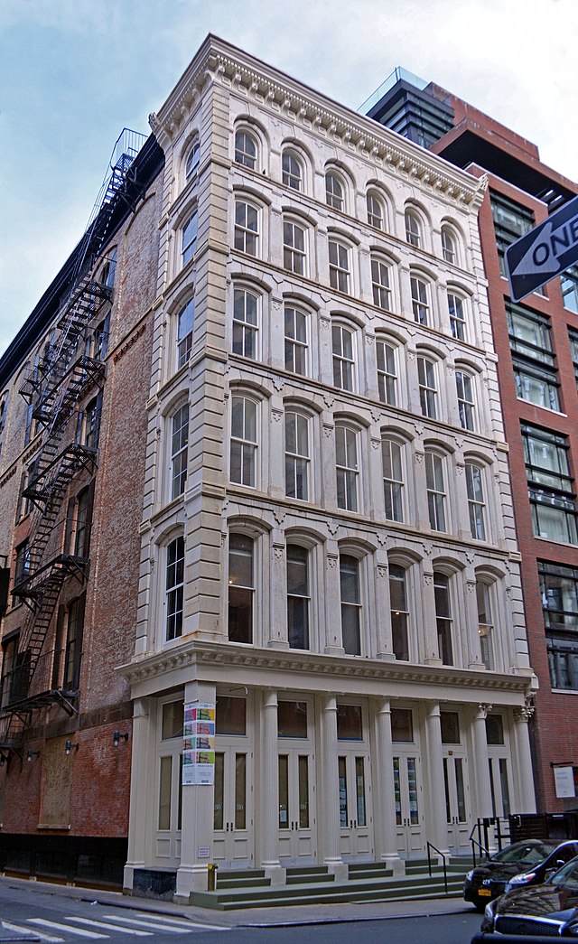 Exterior of Artists Space's Location at 80 White Street