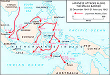 Japanese attacks along the Malay Barrier 23 December 1941 - 21 February 1942. ABDA Japanese attacks.jpg