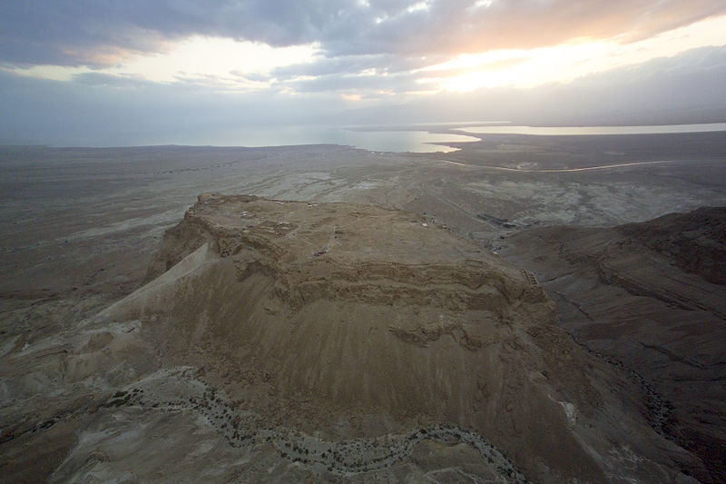 File:Aerial view of Masada (Israel) 05.jpg