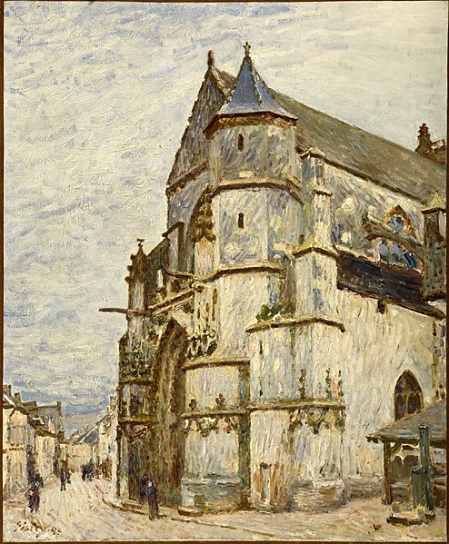 File:Alfred Sisley - Church at Moret after the Rain - 20.114 - Detroit Institute of Arts.jpg