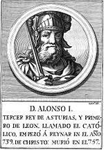 Pienoiskuva sivulle Alfonso I (Asturia)