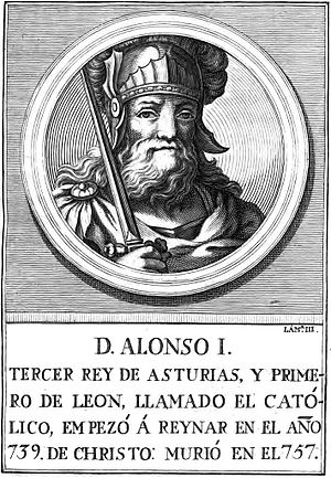   King Alfonso I of Asturias (Spain)