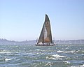 America One sailing on the San Francisco Bay