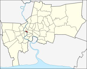 Kart over Samphanthawong