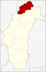 Bezirk Lom Kao - Karte