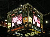 Joe Louis Arena scoreboard