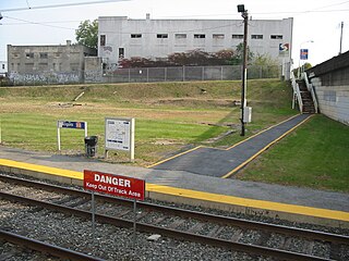 <span class="mw-page-title-main">Angora station</span> Urban railway station in Philadelphia, USA