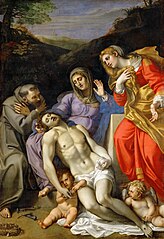 Pietà avec saint François et sainte Marie-Madeleine