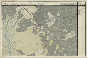 Mișca în Harta Iosefină a Comitatului Bihor, 1782-85