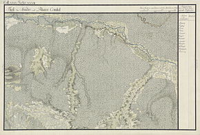 Șilindia în Harta Iosefină a Comitatului Arad, 1782-85