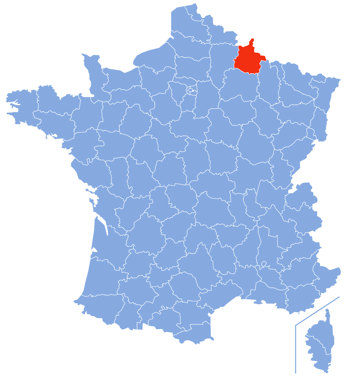 carte département ardennes