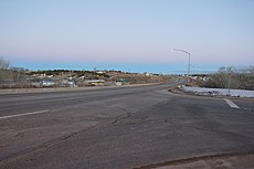 Arizona State Route 264 in St. Michaels, January 2019.jpg