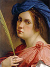 Artemisia Gentileschi självporträtt martyr.jpg