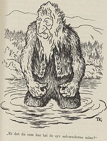 Les dessins de trolls de Theodor Kittelsen ont en grande partie influencé la façon dont nous nous représentons les trolls.