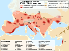 Aurignacian culture map-en.svg