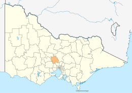 Contea di Macedon Ranges – Mappa