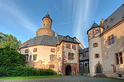 Büdingen Schloss äußerer Hof 0233