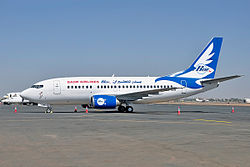 Boeing 737-500 der Badr Airlines