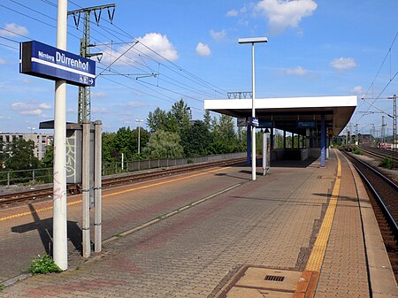 Bahnhof Nürnberg Dürrenhof Bahnsteig 1