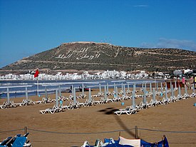 Baie d'Agadir, au Maroc en Novembre 2011 - Marokko Bucht von Agadir - panoramio (4).jpg