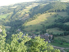 Gezicht op Balaguier-sur-Rance