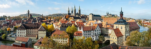 Image: Bamberg Altstadt 20061115 057 Pano