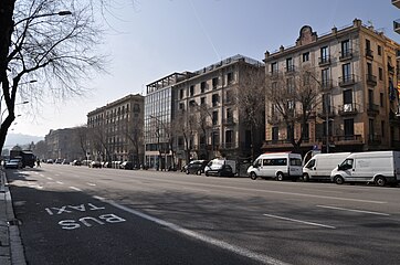 Español: Avinguda Marquès de l'Argentera, Barcelona. Català: Avinguda Marquès de l'Argentera, Barcelona.