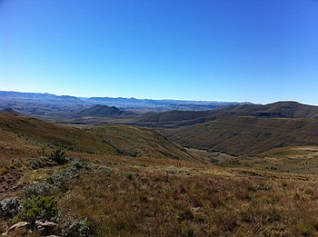 Landscape outside Barkly East, Eastern Cape, South Africa Barkly East, South Africa - panoramio (1).jpg