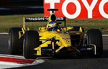 Zsolt Baumgartner drove two races for Jordan. Baumgartner Zsolt 2003 Monza.jpg