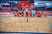 Deutsch: Beachhandball bei den Olympischen Jugendspielen 2018; Tag 5, 10. November 2018; Mädchen, Hauptrunde - Chinese Taipei (Taiwan)-Niederlande 1:2 English: Beach handball at the 2018 Summer Youth Olympics at 11 October 2018 – Girls Main Round – Chinese Taipei (Taiwan)-Netherlands 1:2