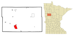 Detroit Lakes – Mappa