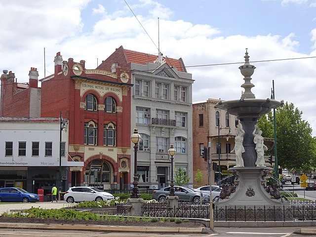 Bendigo city centre