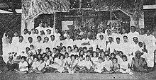 Bengali Hindus gather for Durga Puja festival in Rangoon, c.1941-42 Bengali Hindus diaspora gather for Durga Puja festival in Rangoon, c.1941-42.jpg