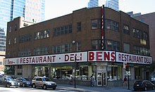 Bens De Luxe Delicatessen & Restaurant, Montreal BensStorefront2005.jpg