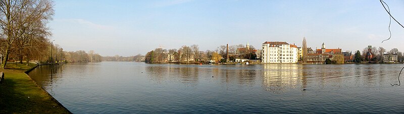 Blick vom Mentzelpark in Berlin-Köpenick