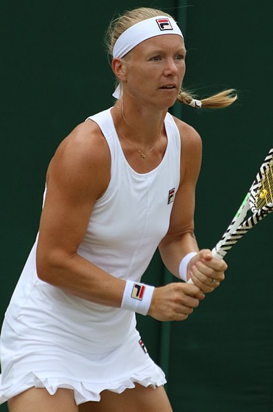 Bertens at the 2019 Wimbledon Championships