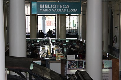 Cómo llegar a Biblioteca Mario Vargas Llosa en transporte público - Sobre el lugar