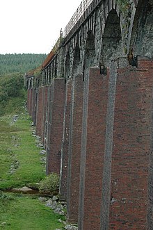 Big Water of Fleet viaduct on the route of the former Portpatrick and Wigtownshire Railway.