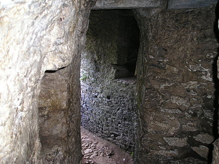 The dungeons of Blarney Castle, Ireland