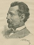 Prus, drawn by his friend Stanisław Witkiewicz, 1887