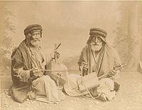 Muzikanti, střední východ, 1880-1890