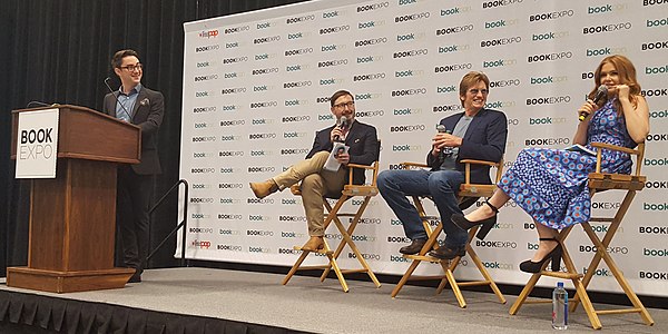 Denis Leary at the BookExpo America in 2017
