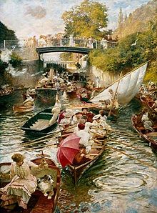 Boulter's Lock, Sunday AfternoonLady Lever Art Gallery